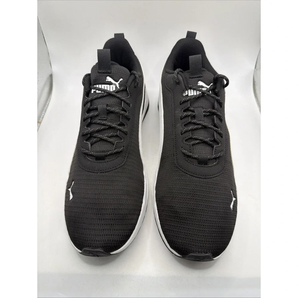 Puma Zip C Men's Sneaker Black White Athletic Running Shoes Size 12 New